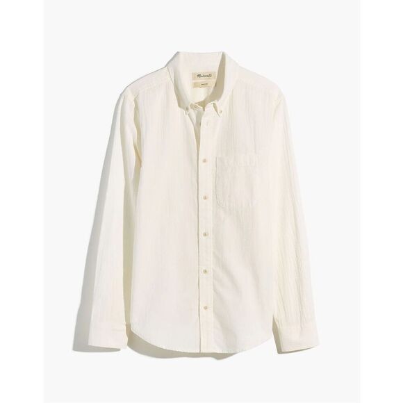 $75 Madewell relaxed button down shirt size medium m2 - Picture 1 of 6
